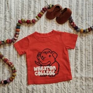 Wheaton College Perry the Mastodon baby T-shirt